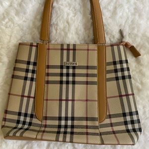 DANNYS Plaid Handbag